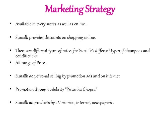 sunsilk shampoo market segmentation stp analysis case study